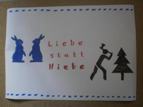 Liebe statt Hiebe